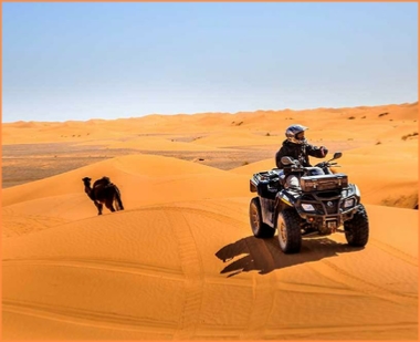 Merzouga quad and buggy