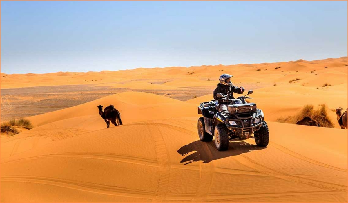 Merzouga quad and buggy