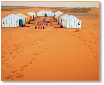 tour departure from Marrakech to Merzouga